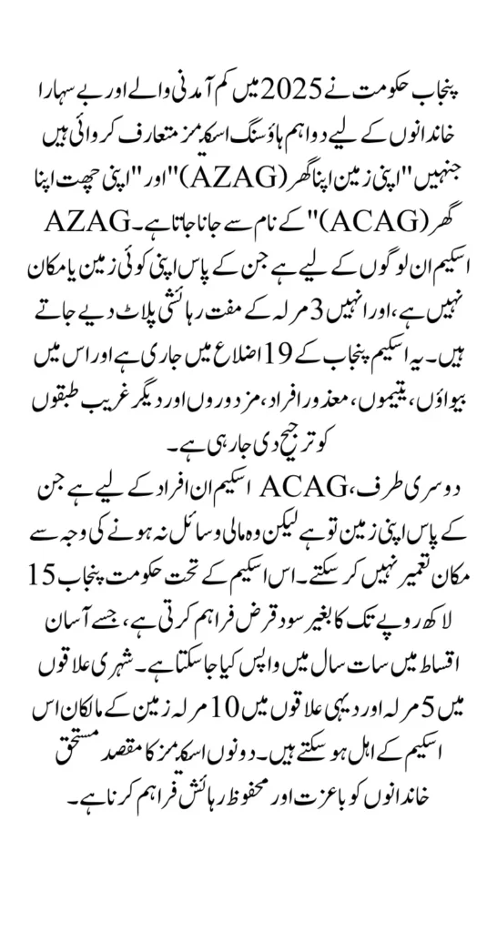 Difference Between ACAG and AZAG Punjab Schemes: Complete Guide for 2025