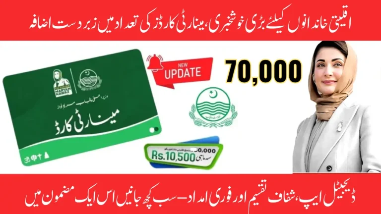 Good News: Punjab Government Expands Minority Cards Program to 75,000 Families