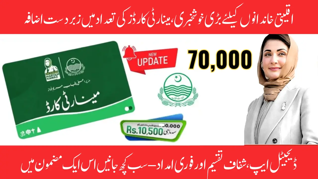 Good News: Punjab Government Expands Minority Cards Program to 75,000 Families